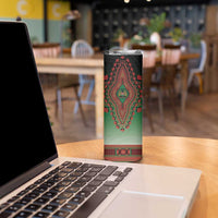 Personalized Kenya African Dashiki Skinny Tumbler - Wonder Print Shop