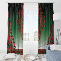 Kenya African Dashiki Window Curtain - Wonder Print Shop
