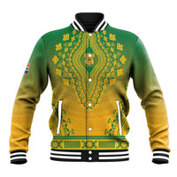 Personalized South Africa African Dashiki Baseball Jacket - Wonder Print Shop