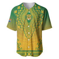Personalized South Africa African Dashiki Baseball Jersey - Wonder Print Shop
