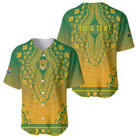 Personalized South Africa African Dashiki Baseball Jersey - Wonder Print Shop