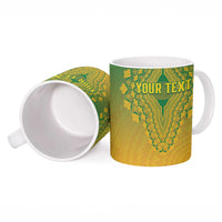 Personalized South Africa African Dashiki Ceramic Mug - Wonder Print Shop