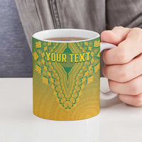 Personalized South Africa African Dashiki Ceramic Mug - Wonder Print Shop