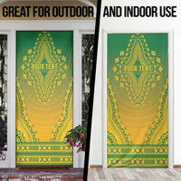 Personalized South Africa African Dashiki Door Cover - Wonder Print Shop