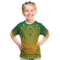 Personalized South Africa African Dashiki Kid T Shirt - Wonder Print Shop