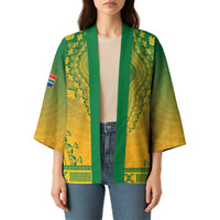 Personalized South Africa African Dashiki Kimono - Wonder Print Shop
