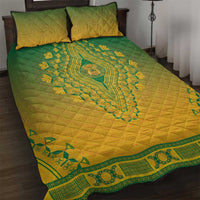 South Africa African Dashiki Quilt Bed Set - Wonder Print Shop