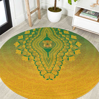 South Africa African Dashiki Round Carpet - Wonder Print Shop