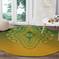 South Africa African Dashiki Round Carpet - Wonder Print Shop
