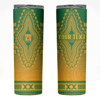 Personalized South Africa African Dashiki Skinny Tumbler - Wonder Print Shop