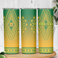 Personalized South Africa African Dashiki Skinny Tumbler - Wonder Print Shop