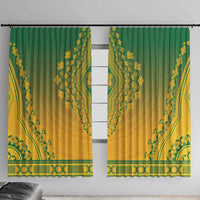 South Africa African Dashiki Window Curtain - Wonder Print Shop
