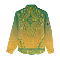 Personalized South Africa African Dashiki Women Casual Shirt - Wonder Print Shop