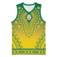 Personalized Togo African Dashiki Basketball Jersey - Wonder Print Shop