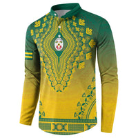 Personalized Togo African Dashiki Button Sweatshirt - Wonder Print Shop