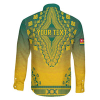 Personalized Togo African Dashiki Family Matching Puletasi and Hawaiian Shirt - Wonder Print Shop