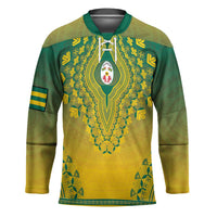 Personalized Togo African Dashiki Hockey Jersey - Wonder Print Shop