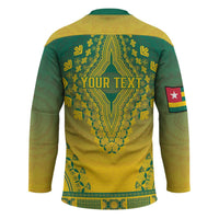 Personalized Togo African Dashiki Hockey Jersey - Wonder Print Shop