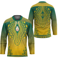 Personalized Togo African Dashiki Hockey Jersey - Wonder Print Shop