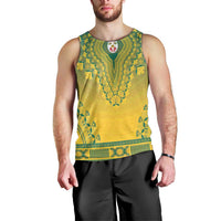 Personalized Togo African Dashiki Men Tank Top - Wonder Print Shop