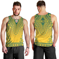 Personalized Togo African Dashiki Men Tank Top - Wonder Print Shop