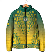 Personalized Togo African Dashiki Padded Jacket - Wonder Print Shop