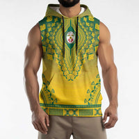 Personalized Togo African Dashiki Sleeveless Hoodie - Wonder Print Shop