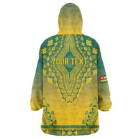 Personalized Togo African Dashiki Wearable Blanket Hoodie - Wonder Print Shop