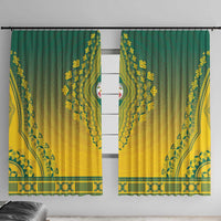 Togo African Dashiki Window Curtain - Wonder Print Shop
