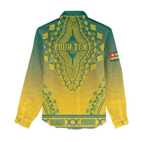 Personalized Togo African Dashiki Women Casual Shirt - Wonder Print Shop