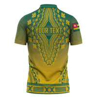 Personalized Togo African Dashiki Zipper Polo Shirt - Wonder Print Shop