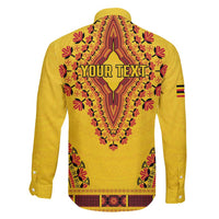 Personalized Uganda African Dashiki Family Matching Puletasi and Hawaiian Shirt - Wonder Print Shop