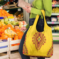 Uganda African Dashiki Grocery Bag - Wonder Print Shop