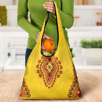 Uganda African Dashiki Grocery Bag - Wonder Print Shop