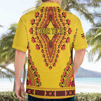 Personalized Uganda African Dashiki Hawaiian Shirt - Wonder Print Shop