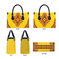 Uganda African Dashiki Leather Bag - Wonder Print Shop