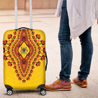 Uganda African Dashiki Luggage Cover - Wonder Print Shop