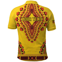 Personalized Uganda African Dashiki Polo Shirt - Wonder Print Shop