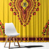 Uganda African Dashiki Window Curtain - Wonder Print Shop