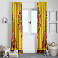 Uganda African Dashiki Window Curtain - Wonder Print Shop