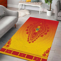 Zimbabwe African Dashiki Area Rug - Wonder Print Shop