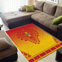 Zimbabwe African Dashiki Area Rug - Wonder Print Shop