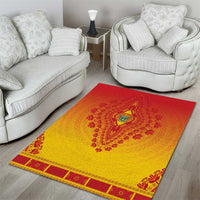 Zimbabwe African Dashiki Area Rug - Wonder Print Shop