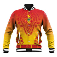 Personalized Zimbabwe African Dashiki Baseball Jacket - Wonder Print Shop