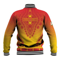 Personalized Zimbabwe African Dashiki Baseball Jacket - Wonder Print Shop