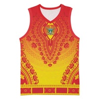 Personalized Zimbabwe African Dashiki Basketball Jersey - Wonder Print Shop