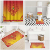 Zimbabwe African Dashiki Bathroom Set - Wonder Print Shop