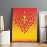 Zimbabwe African Dashiki Canvas Wall Art - Wonder Print Shop