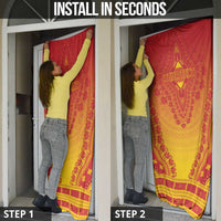 Personalized Zimbabwe African Dashiki Door Cover - Wonder Print Shop