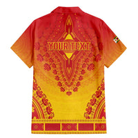 Personalized Zimbabwe African Dashiki Family Matching Mermaid Dress and Hawaiian Shirt - Wonder Print Shop